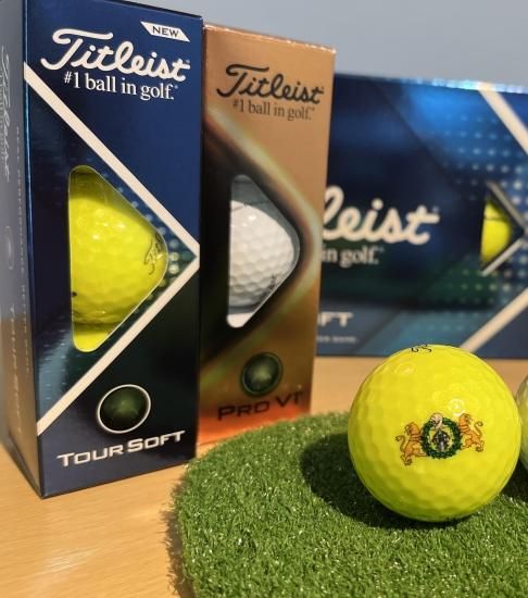 オリジナルゴルフボール Titleist TOUR SOFT - ザ・ウィンザーホテル