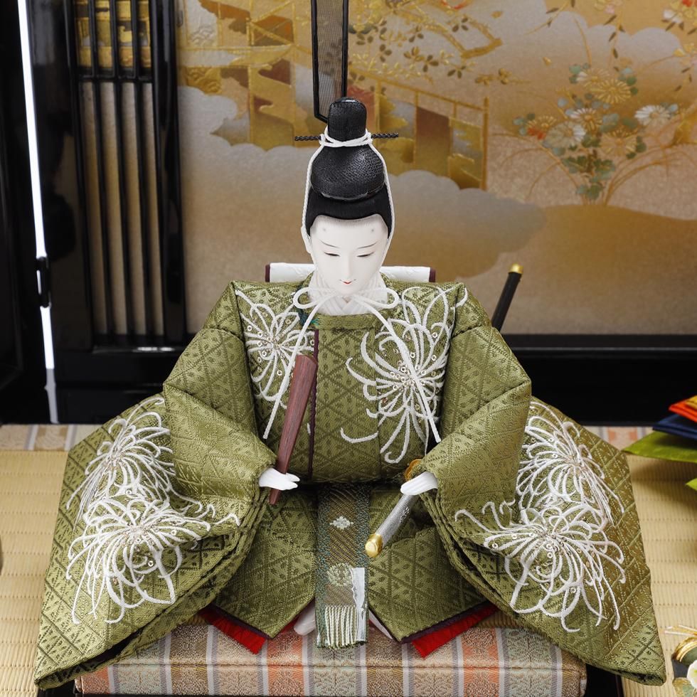雛人形（ひな人形）「雅な夢」｜清水久遊 親王飾り｜おしゃれで高級な