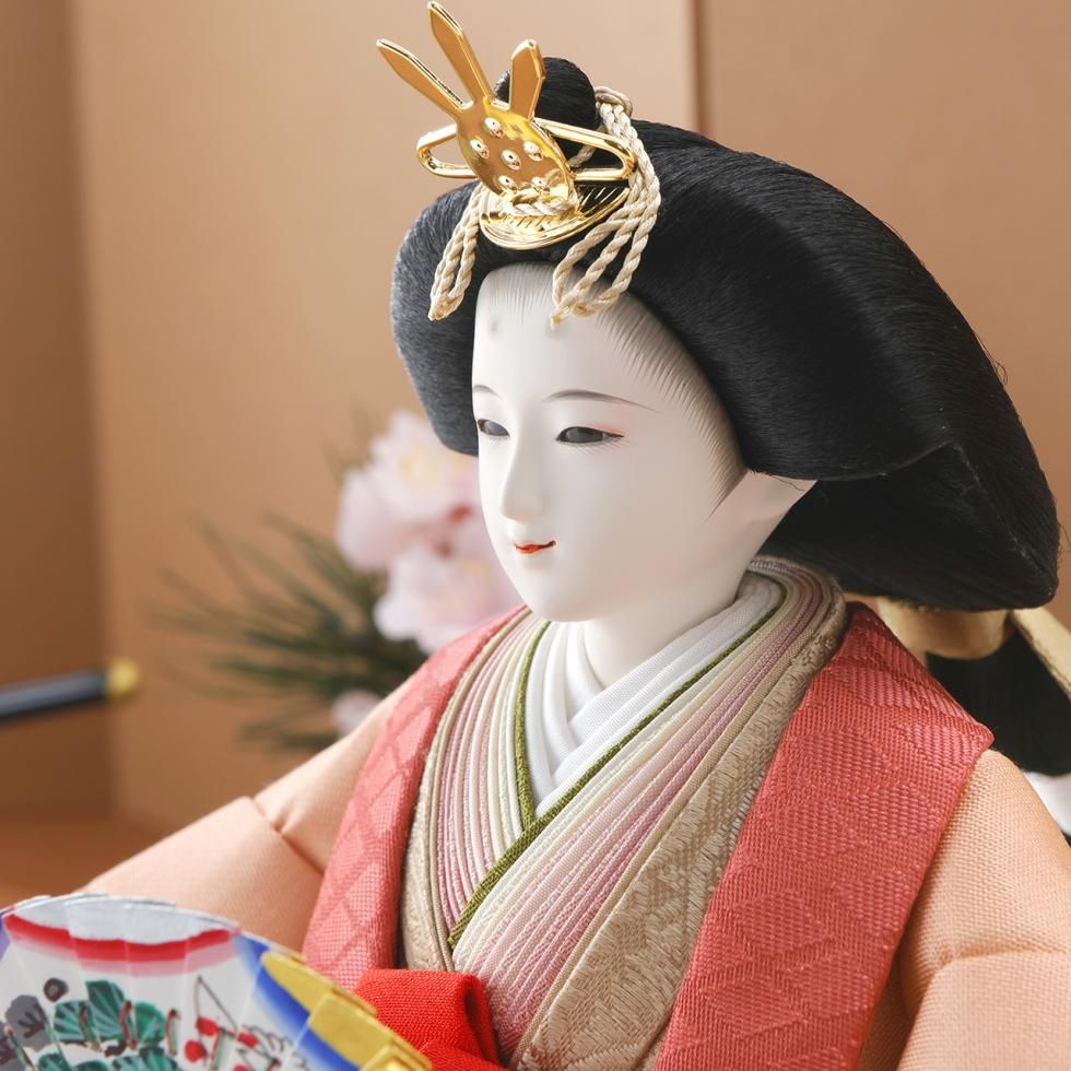 雛人形・ひな人形｜「祥 - sachi -」｜清水久遊 作 -ひいな-｜親王飾り