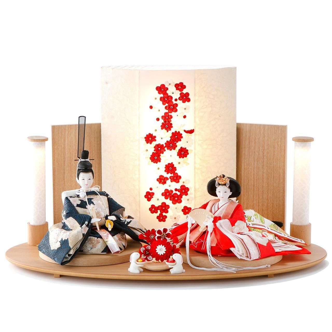 梛葉（なぎは）｜お垂髪（A）の雛人形（ひな人形）｜やさしく上品な