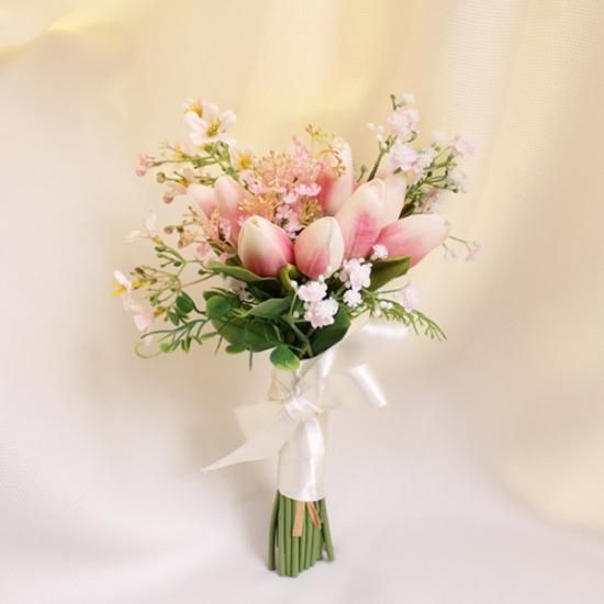 ロマンティックチューリップブーケLED/ピンク - VIA K STUDIO JAPAN