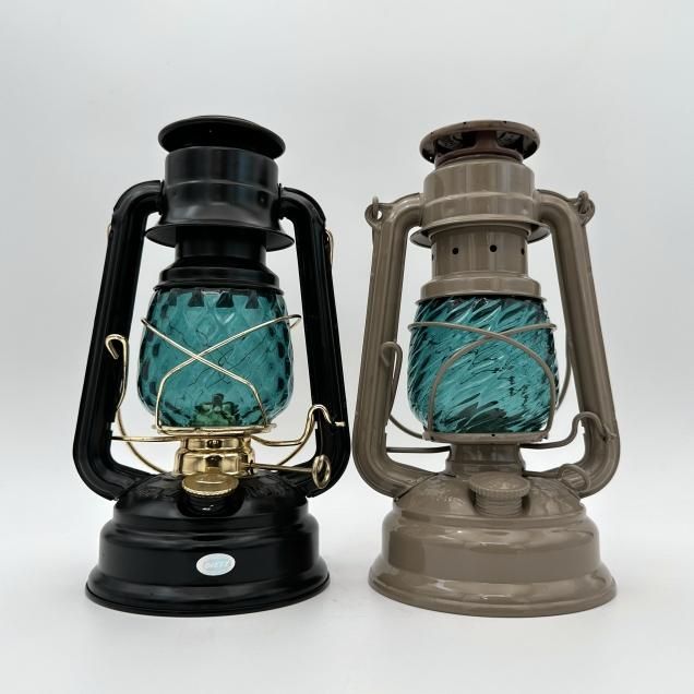 Magma Glass Studio【ランタングローブ】Silver Green