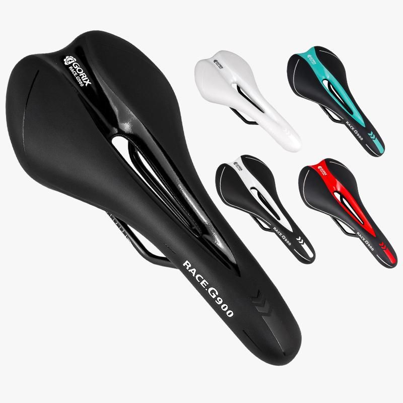 自転車サドル 低反発 レース 穴あき サドル 3621A - GORIX公式