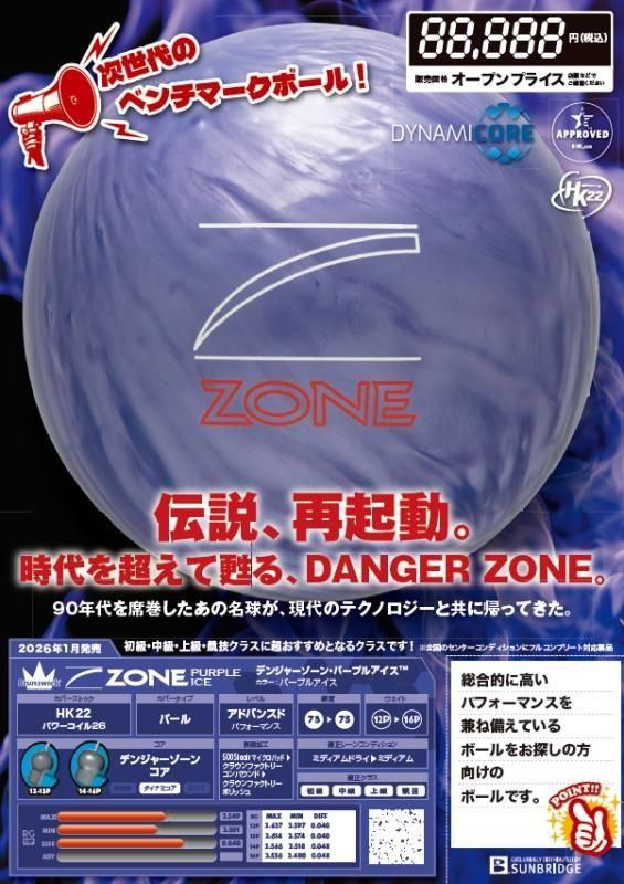 伝説、再起動。 時代を超えて甦る！ブランズウィック デンジャーゾーン