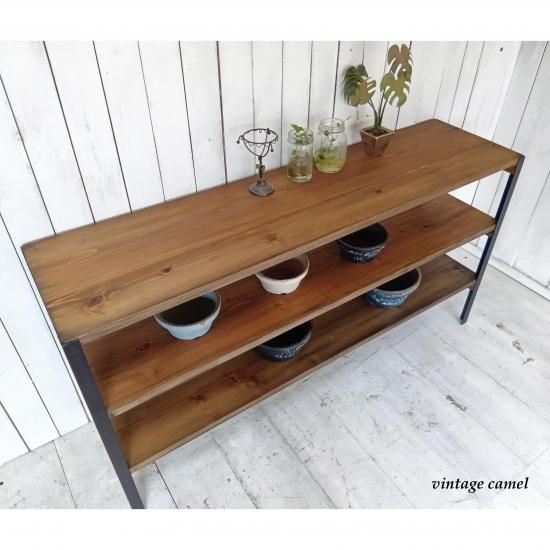 アンティーク風ラック | SD-036 - アンティーク風無垢材家具・雑貨