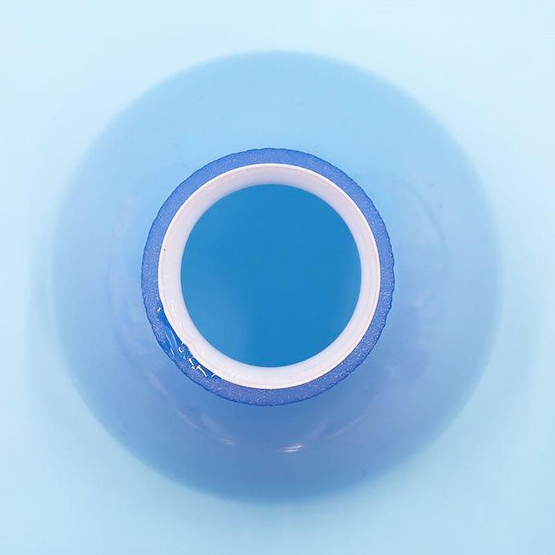 照明 和電笠 昭和初期 ガラス製 小ぶり 水色 アンティーク