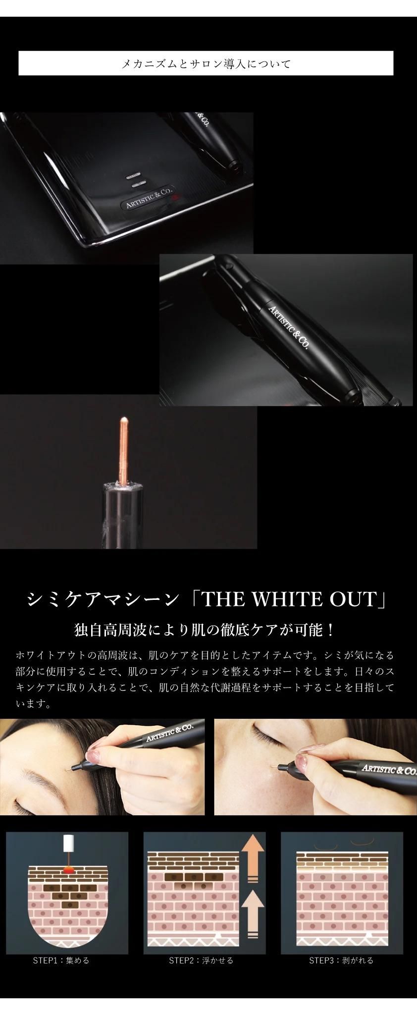 ザホワイトアウト(シミケアマシーン)専用美容液セット - 【公式