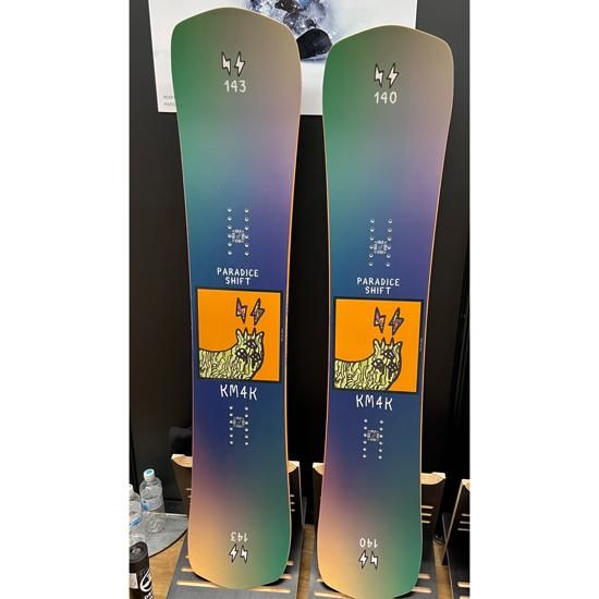 KM4K カモシカ｜PARADICE SHIFT 140 (ボード)(板捌き学べるソフト