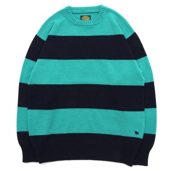 GREEN CLOTHING グリーンクロージング】WOOL SWEATER (グリーン