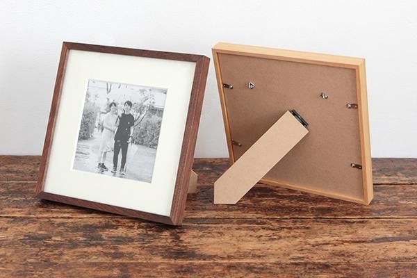 ましかくフォトフレーム（2L、スクエア6P）｜長く愛用できるmonogram