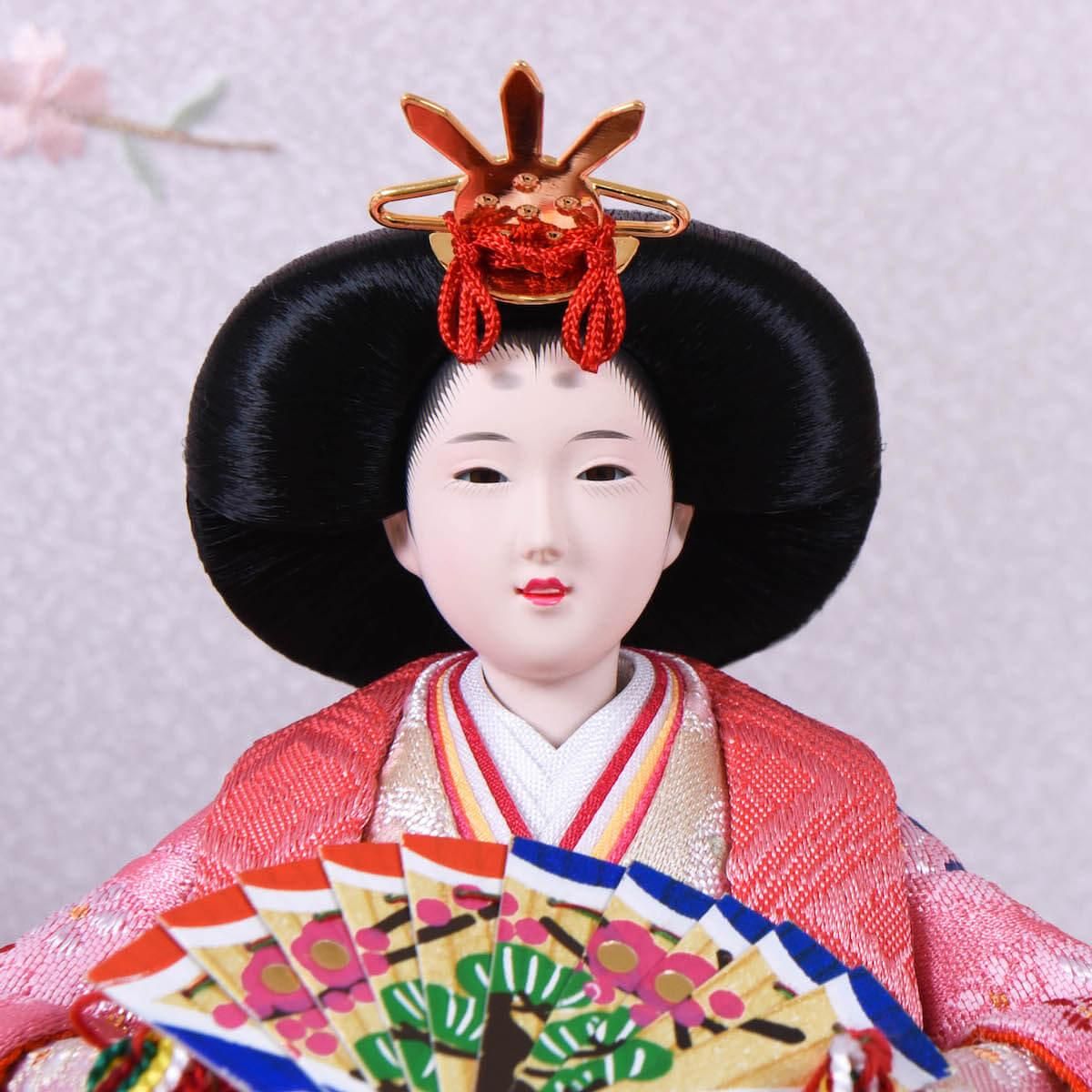 雛人形 収納三段飾り 五人飾り 雛爛漫 雅泉