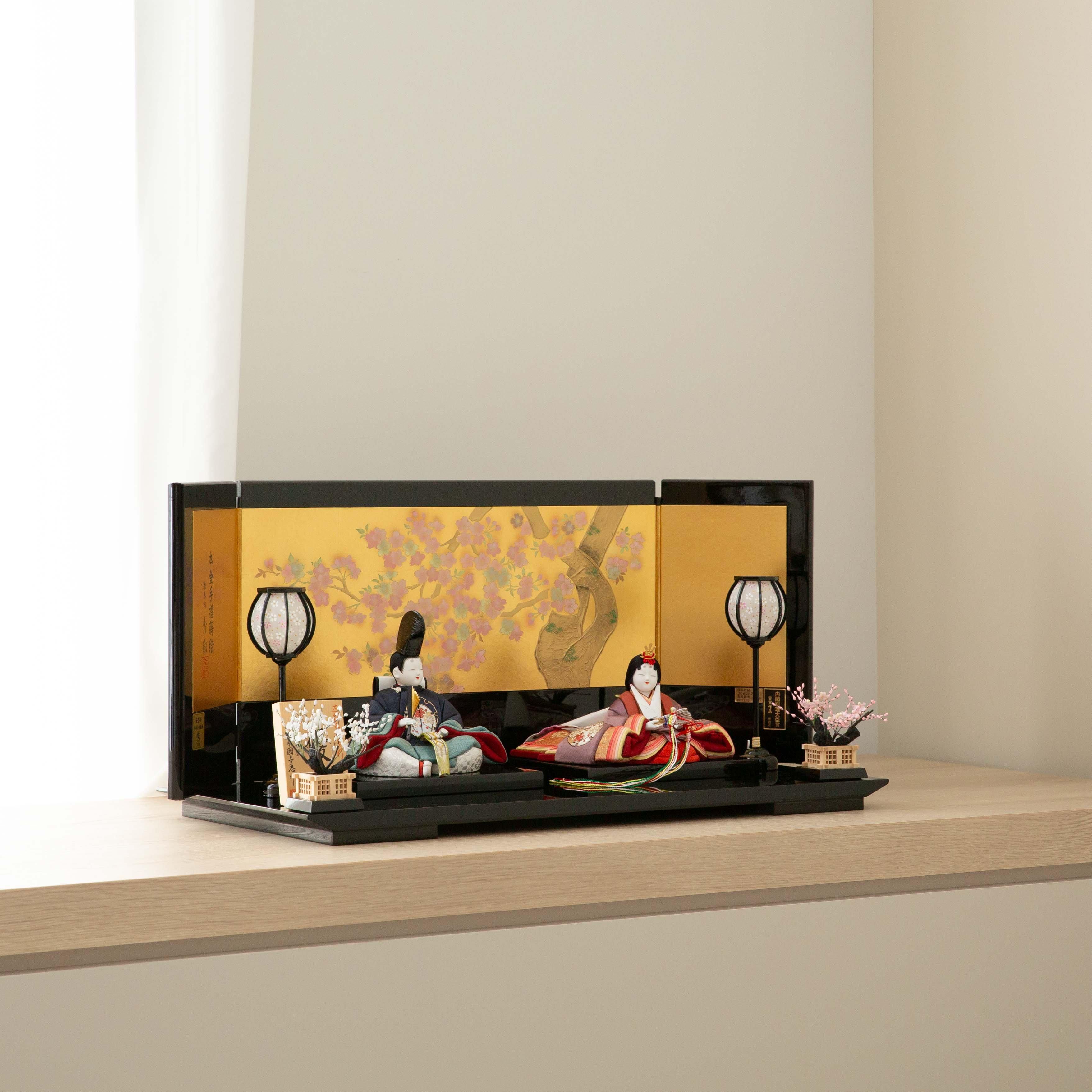 木目込み人形 親王飾り 優 鈴木國与志