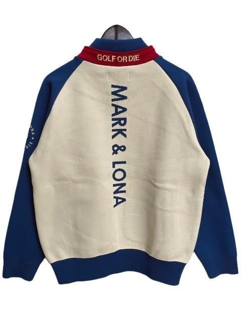 MARK&LONA マーク＆ロナDuran Alter Knit Pullover navy MLM-5C-AB04