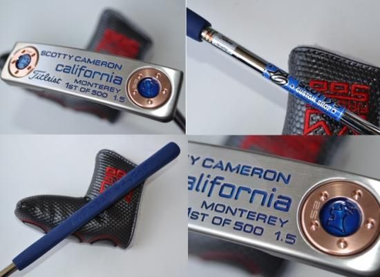 スコッティキャメロン 1st of 500 モントレー1.5 Blue Custom 25g