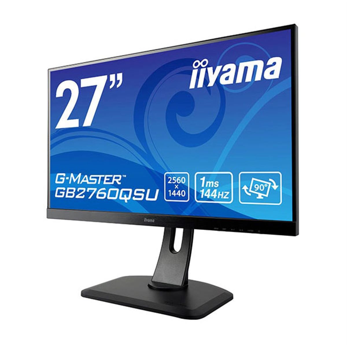 iiyama、27型ゲーミング液晶ディスプレイ「G-MASTER GB2760QSU