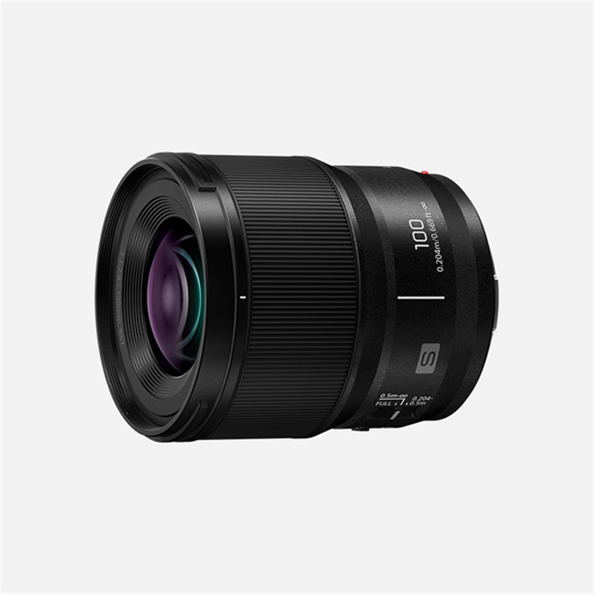 パナソニック、約298gの中望遠単焦点マクロ「LUMIX S 100mm F2.8 MACRO