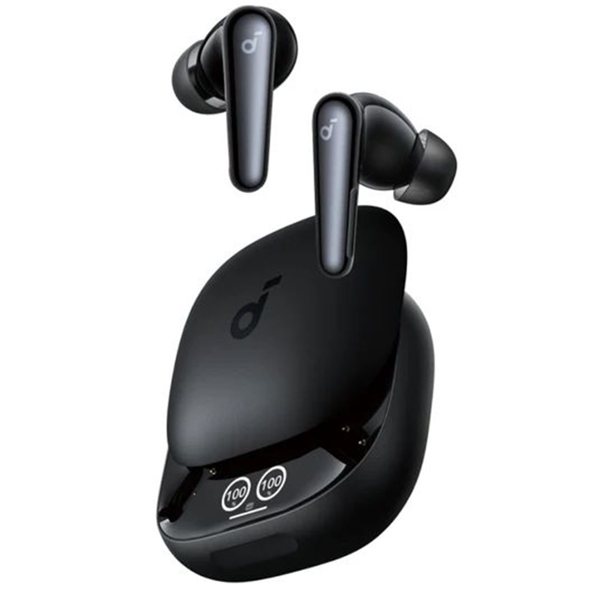 Anker、充電ケースにスクリーンとタッチバーを搭載したTWS「Soundcore