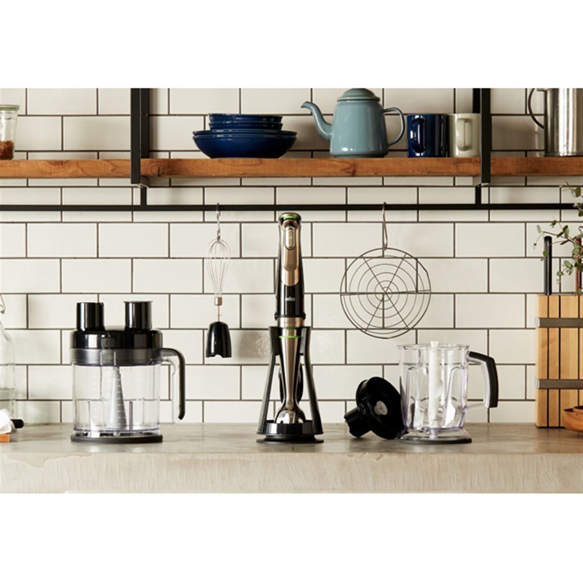 ブラウン、ハンドブレンダー最上位シリーズ「マルチクイック 9」を