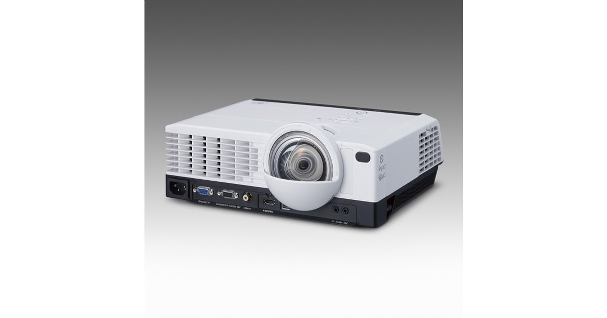 リコー、360度チルトフリー投写に対応した教育市場向け短焦点