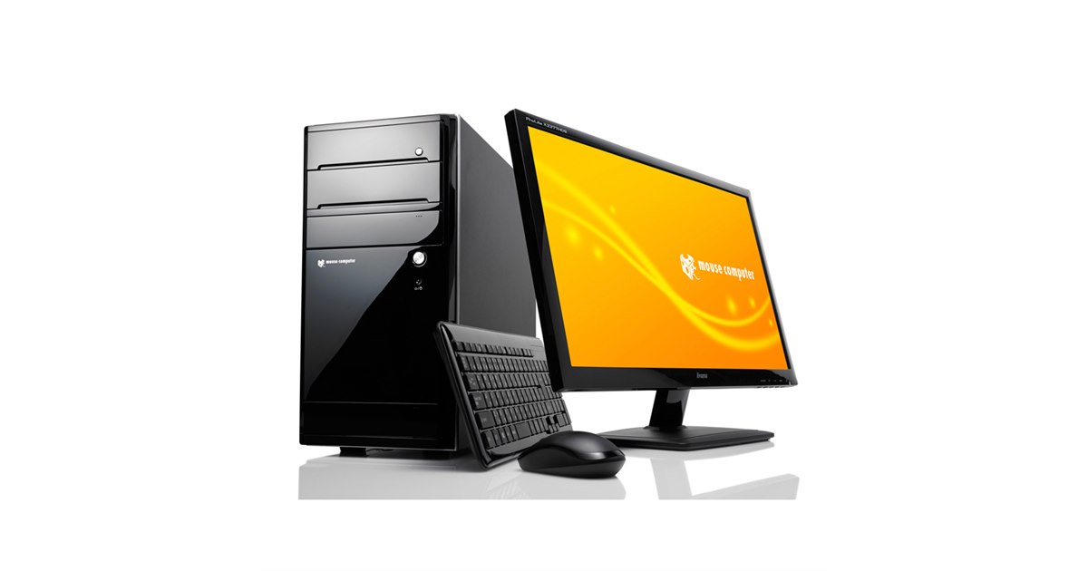 マウス、「Windows 10」搭載のデスクトップ/ノートPCの受注を開始