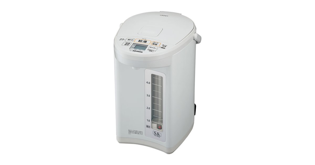 象印、大容量5Lを採用したマイコン沸とう電動ポット「CD-SE50」 - 価格.com