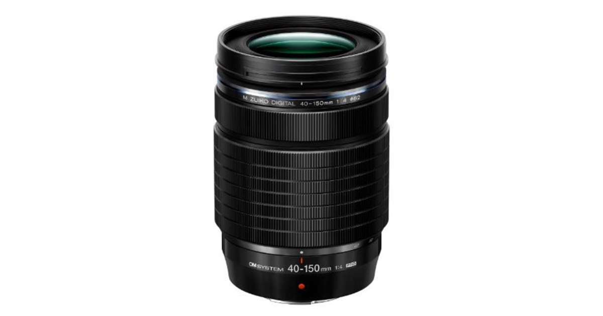 OMデジタル、沈胴機構の望遠ズーム「M.ZUIKO DIGITAL ED 40-150mm F4.0