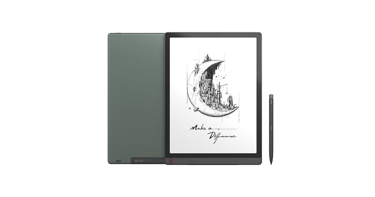 SKT、GPUを搭載した13.3型電子ペーパータブレット「BOOX Tab X