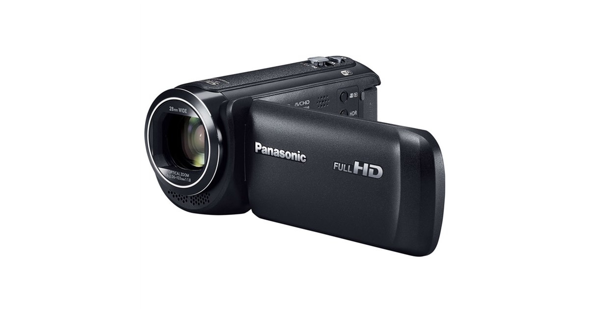 パナソニック、iA90倍ズーム搭載の小型軽量ビデオカメラ「HC-V495M