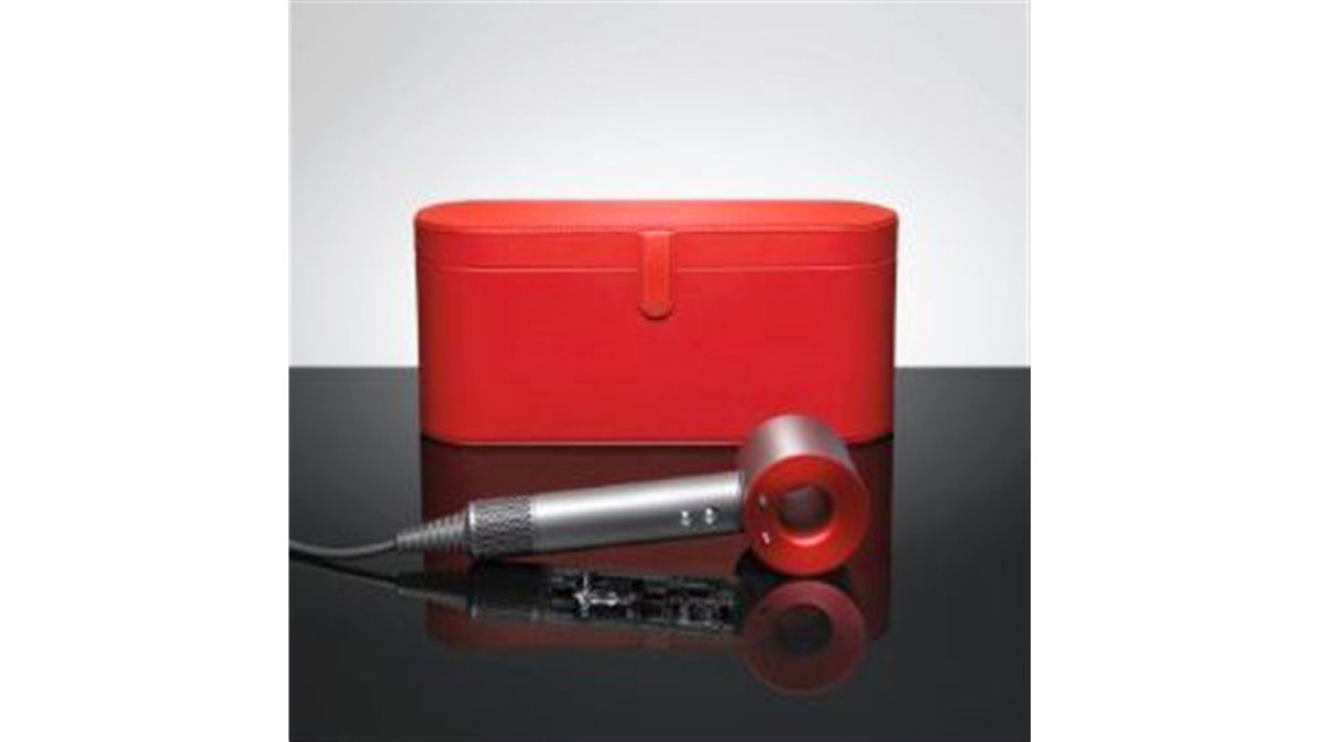 ダイソン、ドライヤー「Dyson Supersonic」に限定色アイアン/レッドを