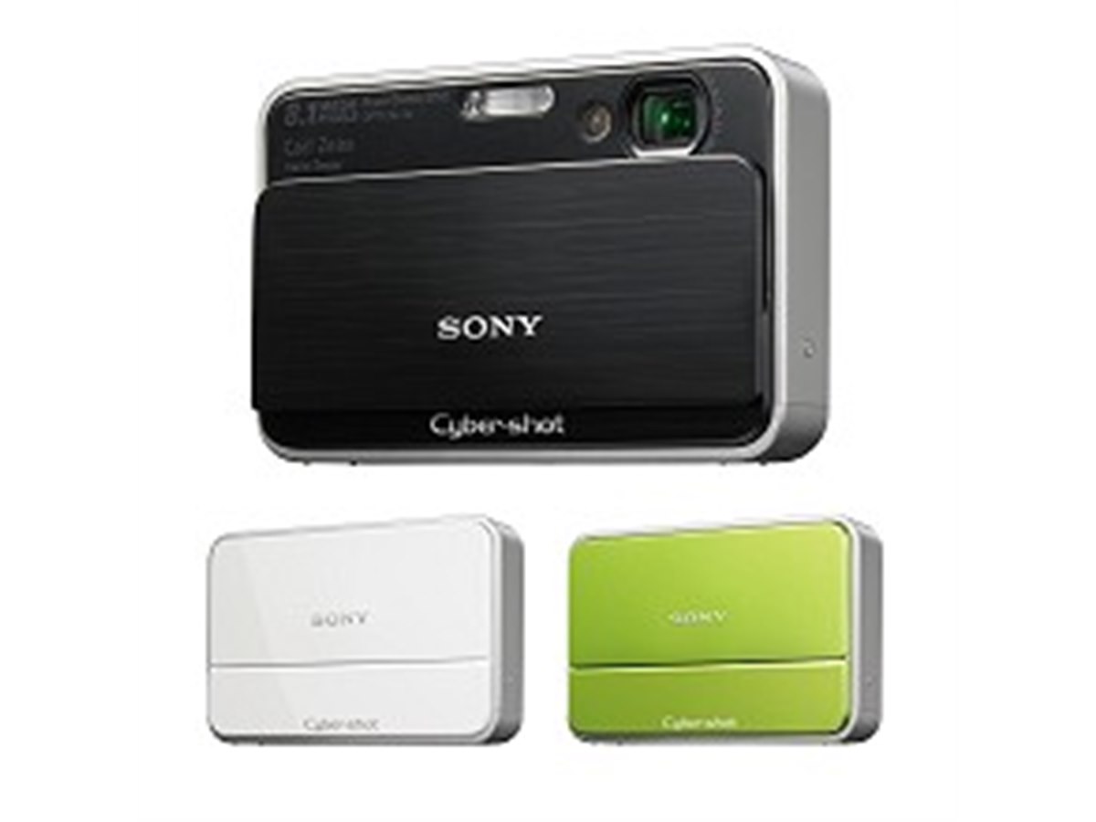 ソニー、4GBメモリ内蔵の小型デジカメ「DSC-T2」 - 価格.com