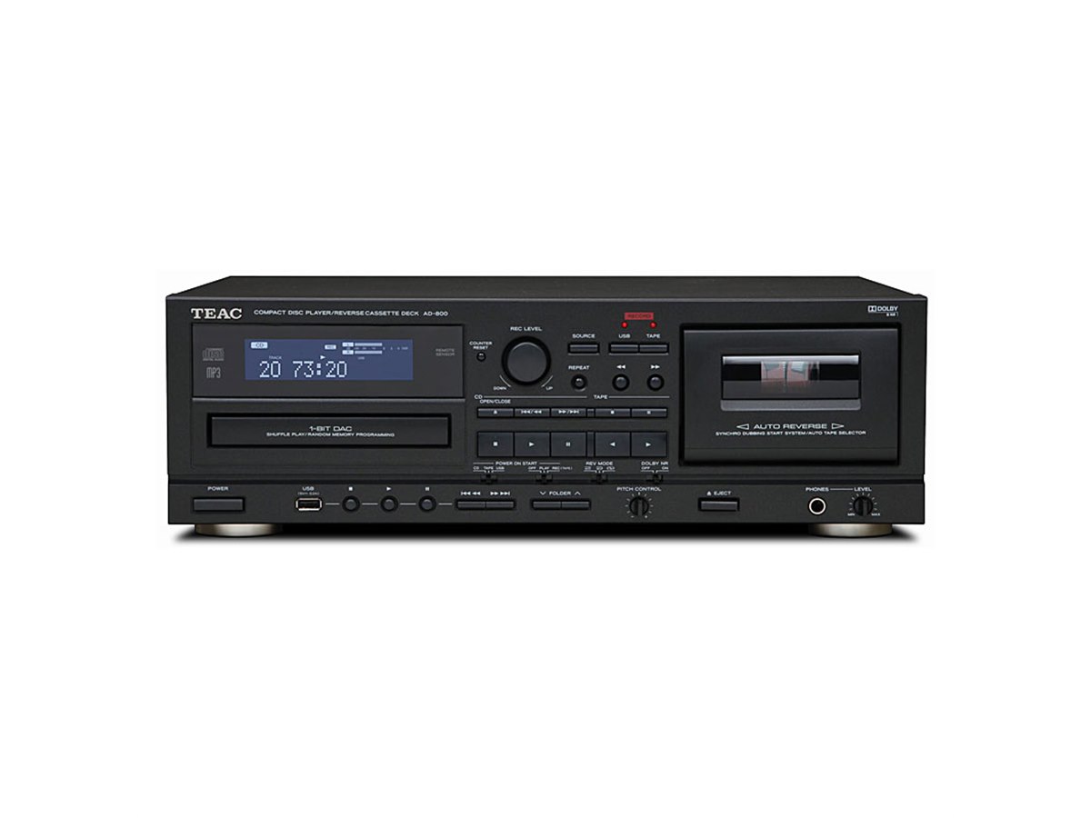 TEAC、カセットデッキ搭載CDプレーヤー「AD-800」 - 価格.com