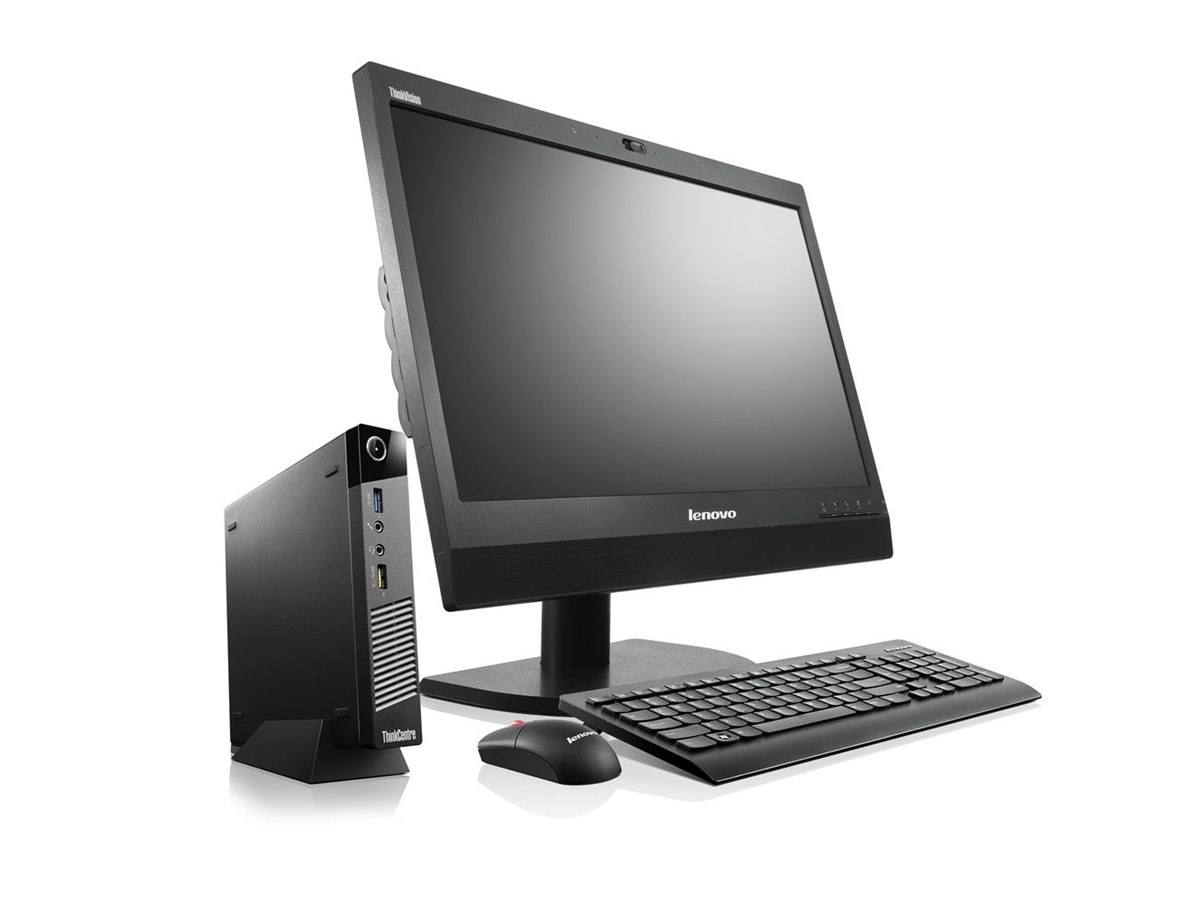 レノボ、超小型デスクトップ「ThinkCentre M93p Tiny」など3機種