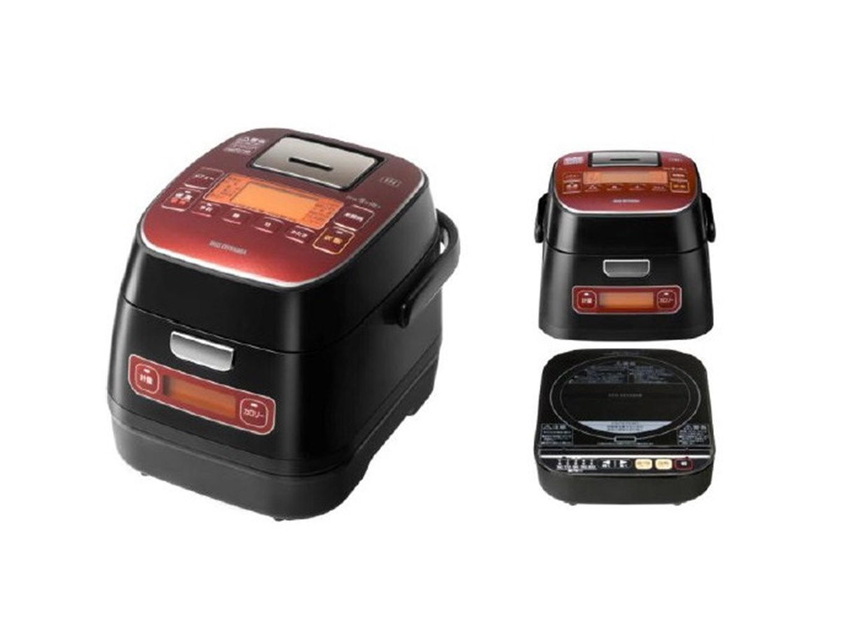 アイリスオーヤマ、“よそったご飯のカロリー”の目安を液晶表示するIH