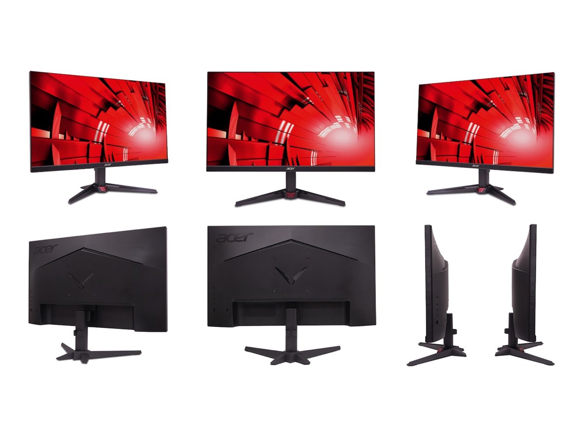 エイサー、リフレッシュレート200Hzの27型/23.8型ゲーミングモニターを