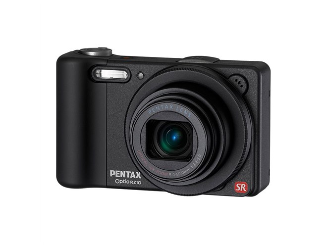 PENTAX、軽量178gの光学10倍ズーム「Optio RZ10」 - 価格.com