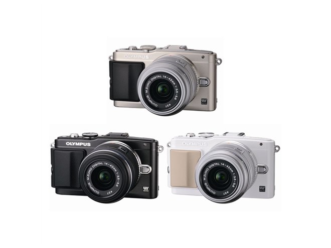 オリンパス、自分撮りに対応したミラーレス一眼「PEN Lite E-PL5