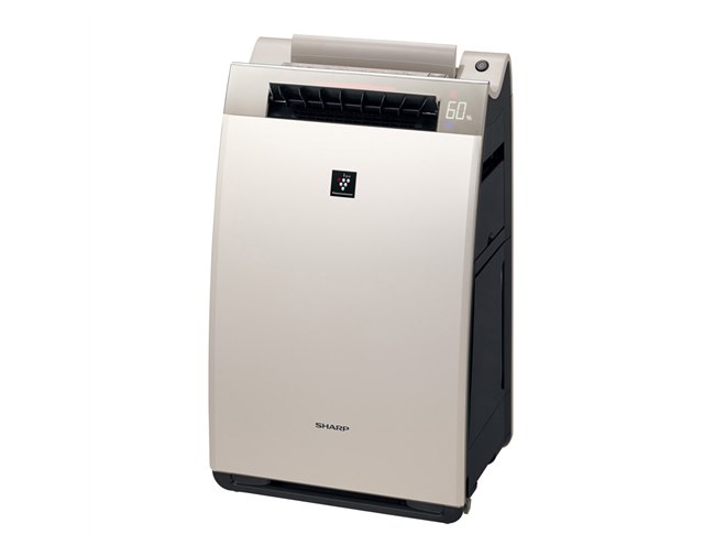 シャープ、パワフルショット対応のプラズマクラスター加湿空気清浄機