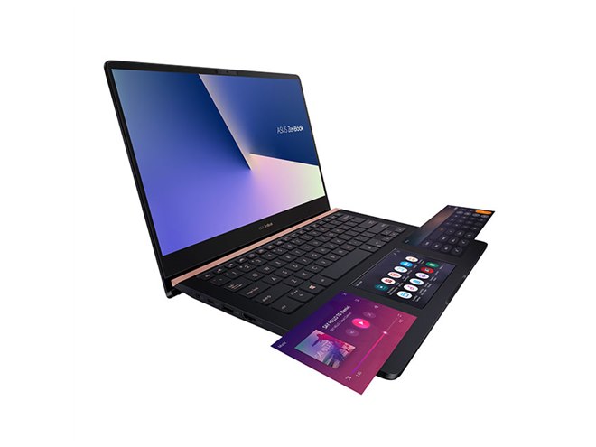 ASUS、ScreenPadを搭載した14型ノートPC「ZenBook Pro 14 UX450FDX