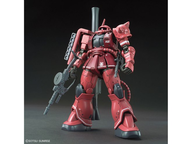 ガンプラ「HG 1/144 シャア専用ザクII 赤い彗星Ver.」発売日が決定