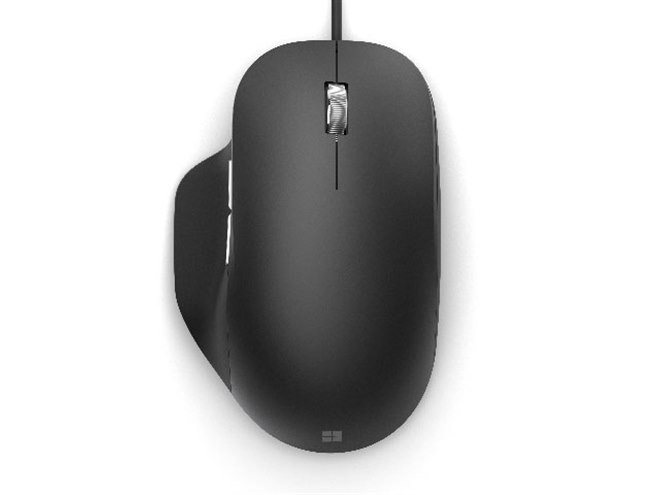 マイクロソフト、エルゴノミックデザインを採用した有線マウス - 価格.com