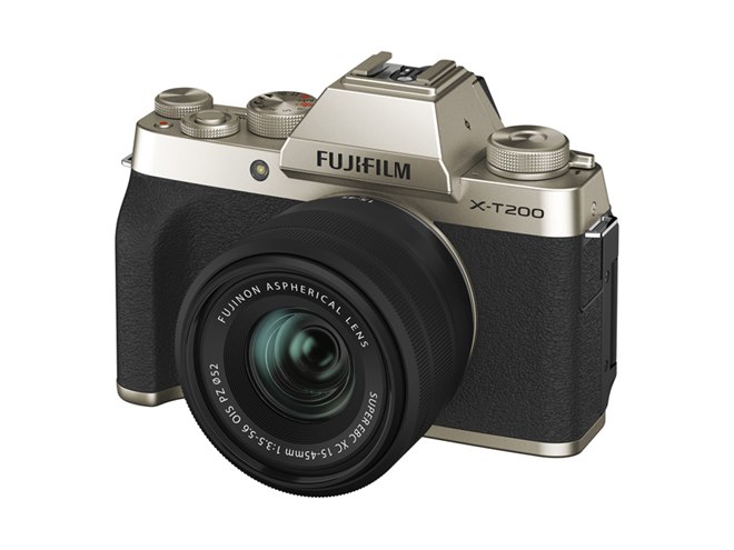 富士フイルム、AFや動画性能が向上したミラーレスカメラ「X-T200