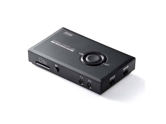 サンワ、4K/60pパススルーに対応したゲームキャプチャー「400-MEDI032