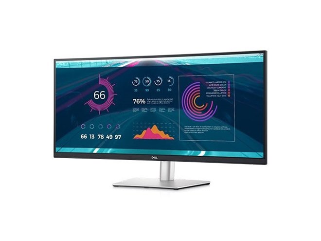 デル、USB Type-C接続に対応した34型ウルトラワイド曲面ディスプレイ