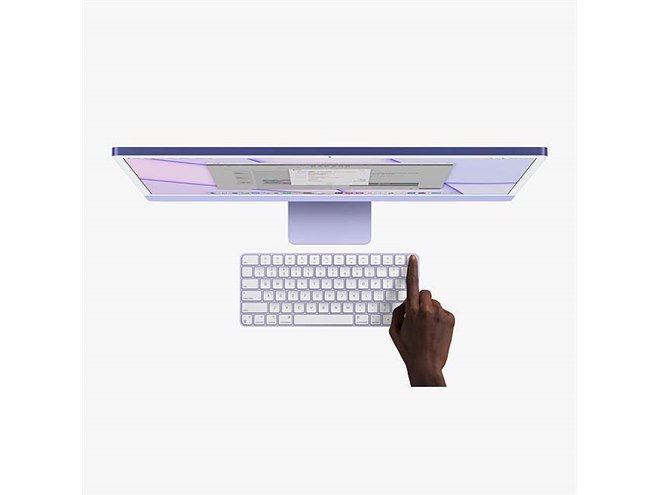 アップル、7色のカラバリ/M1チップ/24型4.5Kを採用した新型「iMac