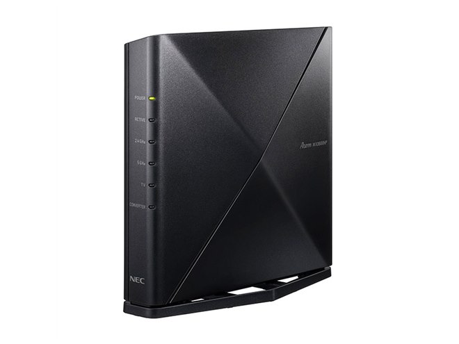 NEC、8ストリームのWi-Fi 6対応ルーター「Aterm WX3600HP」を本日6月3