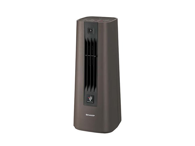 シャープ、人感センサーを搭載したコンパクトなセラミックファン