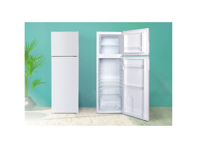 MAXZEN、幅47cmのスリムボディを採用した「168L 2ドア冷凍冷蔵庫