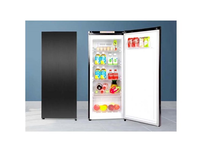 MAXZEN、冷蔵庫としても利用できる「122L冷凍庫」に新色ガンメタリック