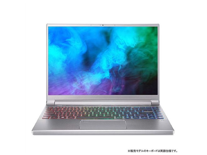 エイサー、Core i7-12700H/GeForce RTX 3060搭載の14型ゲーミング