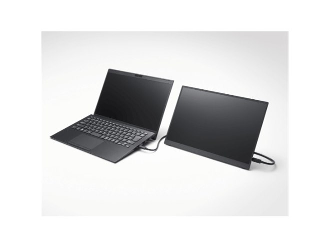 VAIO、14型モバイルディスプレイ「VAIO Vision+」を本日7月4日から発売